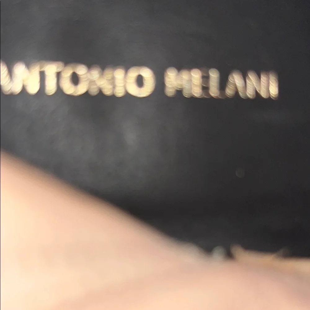ANTONIO MELANI Black Over the Knee Boots